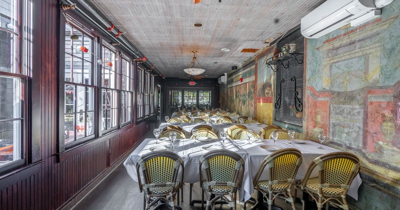 Interior, Pompeii dining room