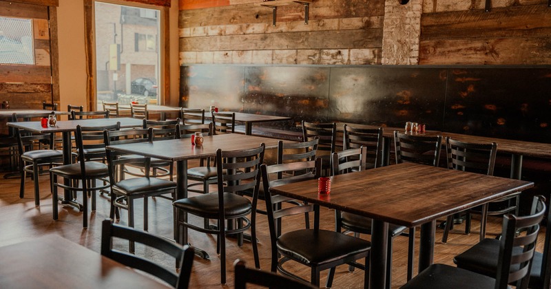 Interior seating area