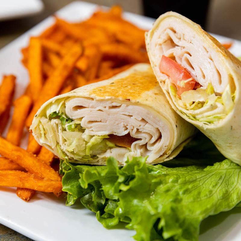 Sliced Turkey Wrap photo