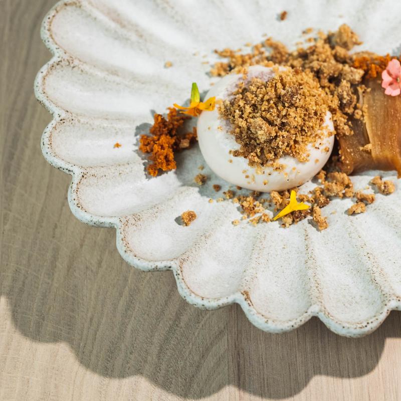 menu item 17 of 111, PECAN PANNACOTTA