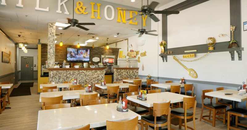 Interior, seating area