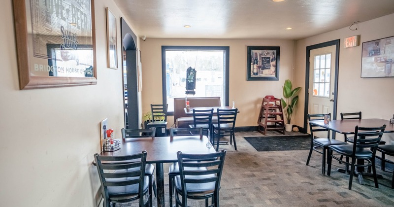 Interior, dining area