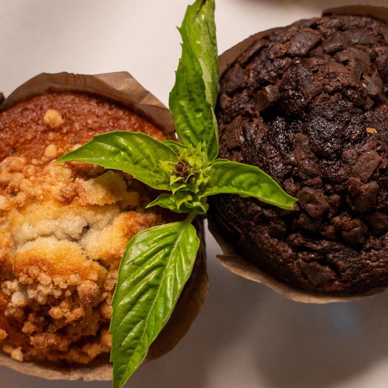 Muffin, fresh baked daily photo