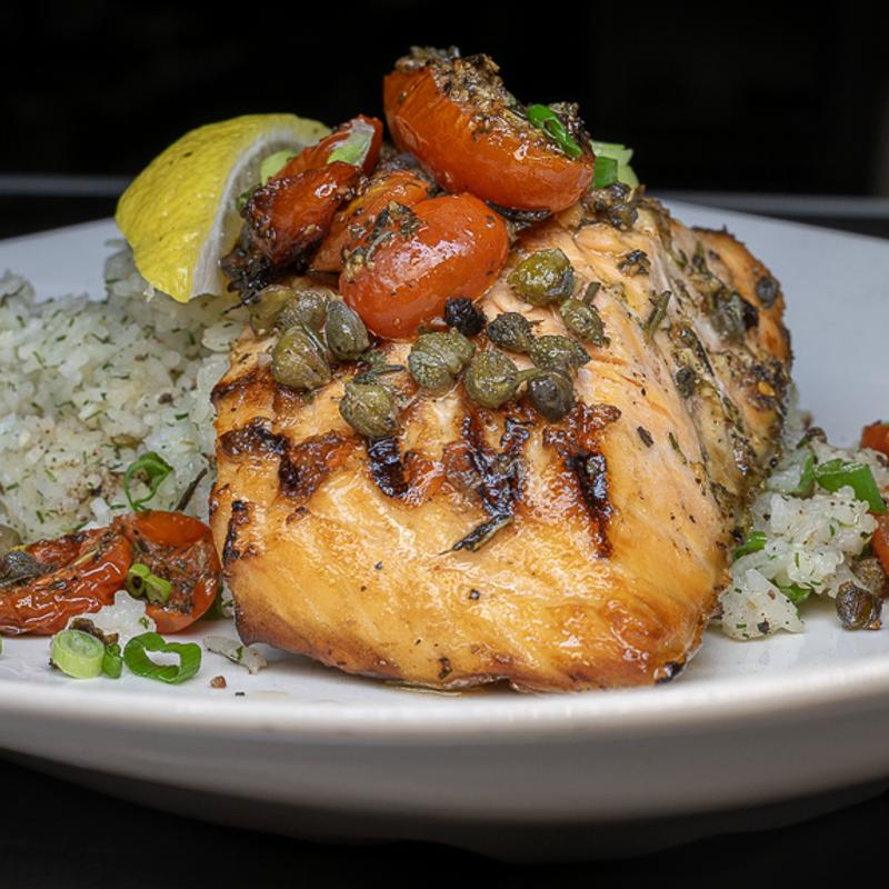 Grilled Citrus Salmon.