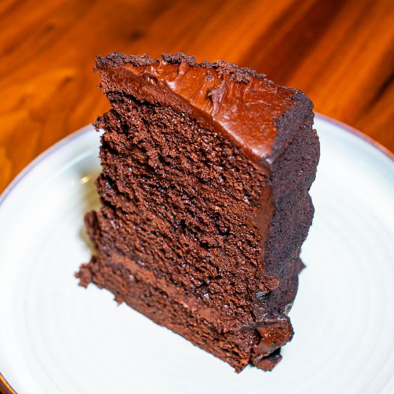 menu item 11 of 12, Chocolate Tower Cake
