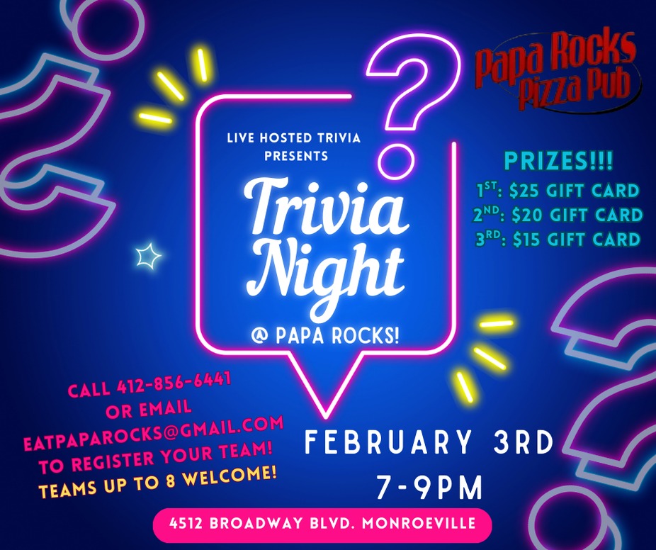 Trivia Night! event photo