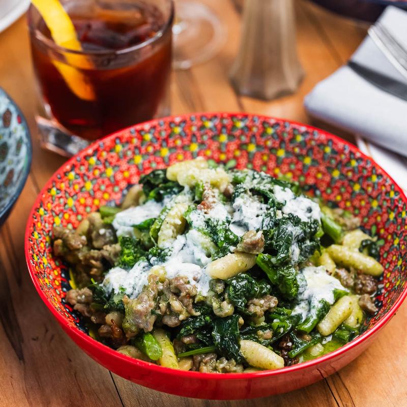 menu item 6 of 11, Cavatelli Broccoli e Salsiccia