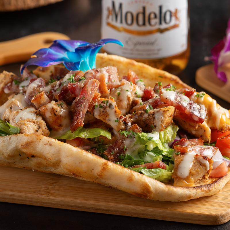 Chicken Pita & Fries photo