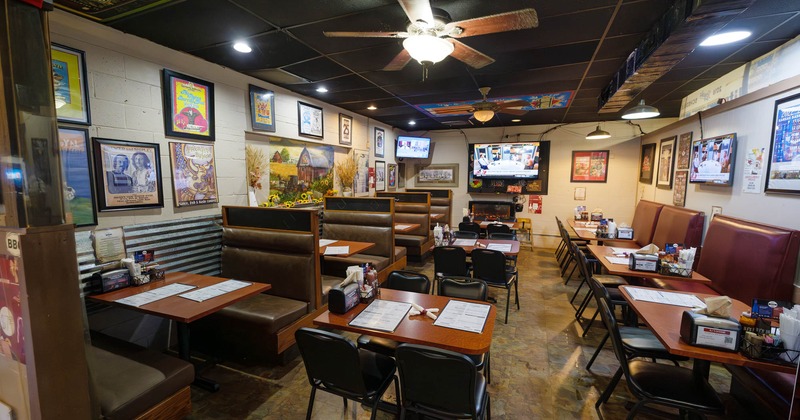 Interior, seating area