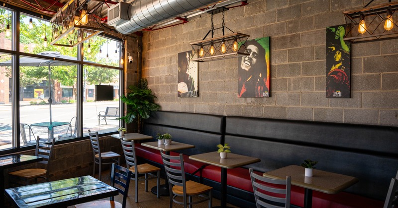 Interior dining area