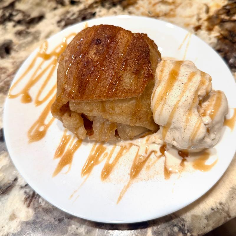 Apple Dumpling with Vanilla Gelato photo