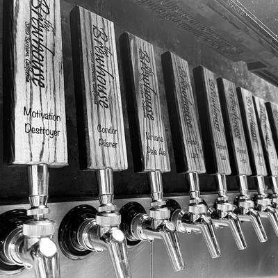 Brewhouse Tap Handles.
