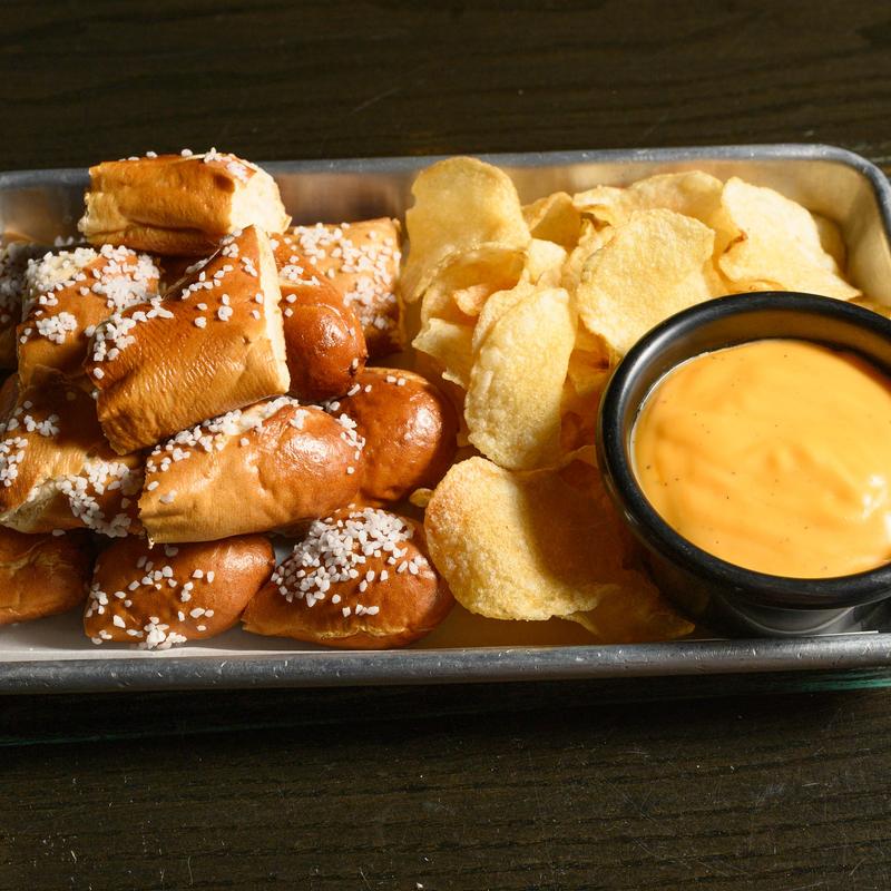 menu item 2 of 44, Beer Cheese Dip w/ Pretzels
