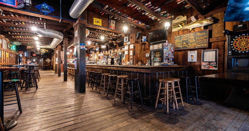 Interior, bar area