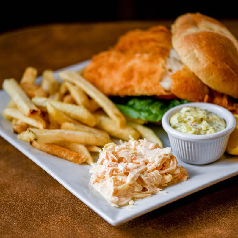 Fried Haddock Sandwich photo