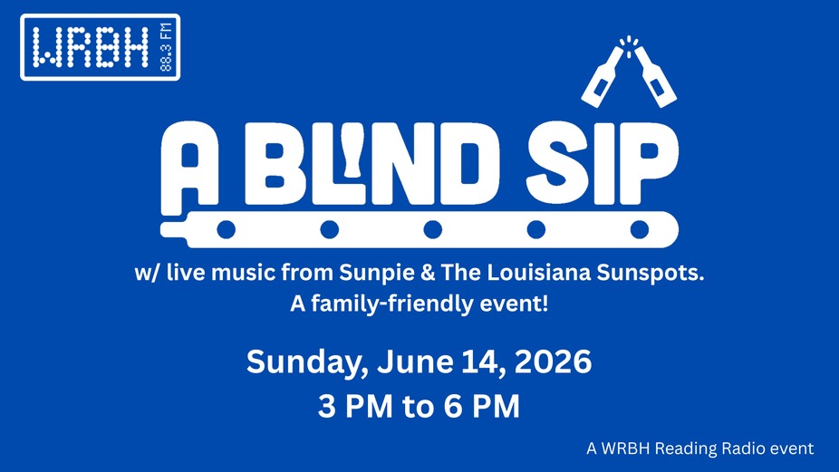 FREE LIVE MUSIC:  A Blind Sip - A WRBH Fundraiser event photo