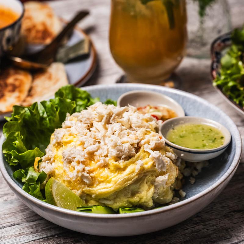 menu item 1 of 10, Bangkok Crab Omelet