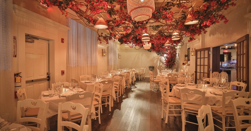 Interior, big dining area