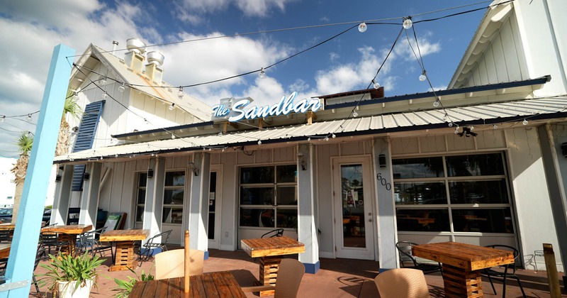 Exterior seating area