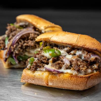 Philly Cheesesteak Hero.