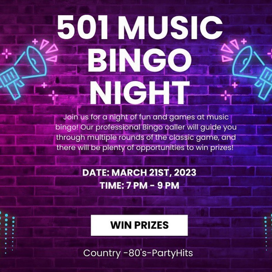 Music Bingo Night! event photo