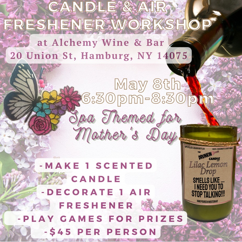 DIY Candle - Mother's Day Themed Spa event photo