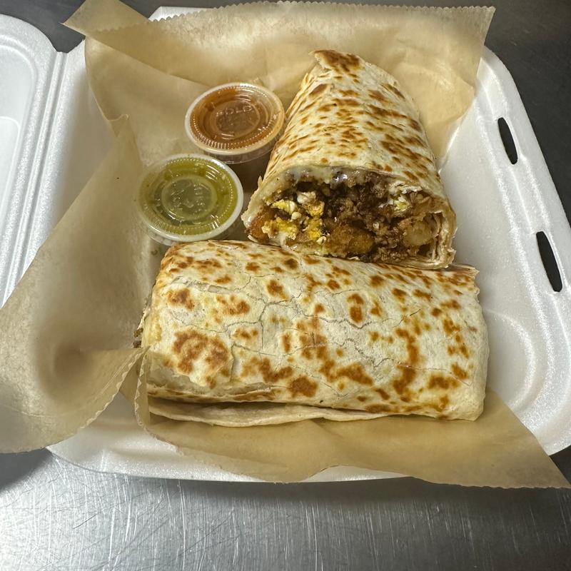 menu item 1 of 61, Breakfast Burrito