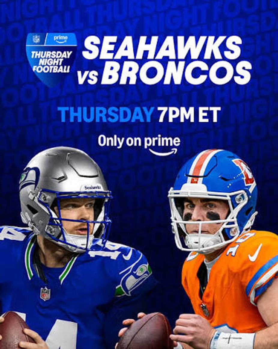 2026 NFL Thursday Night Football Seattle Seahawks Vs Denver Broncos event photo