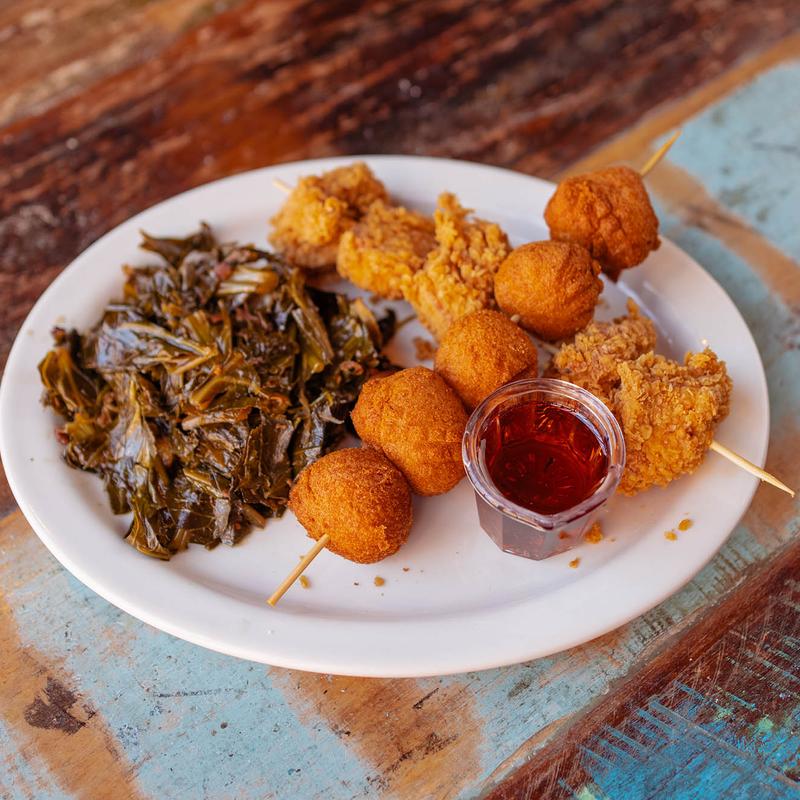 Chicken and Waffles Skewers photo