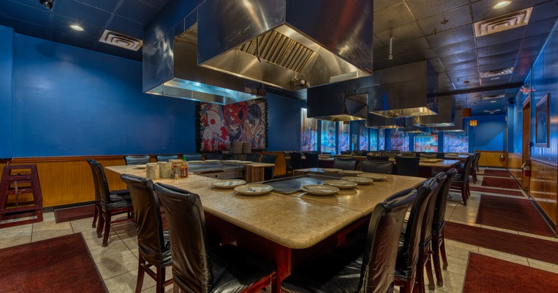 Diner bar, bar stools