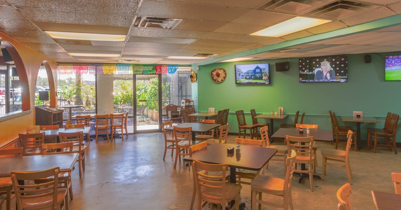 Interior, seating space