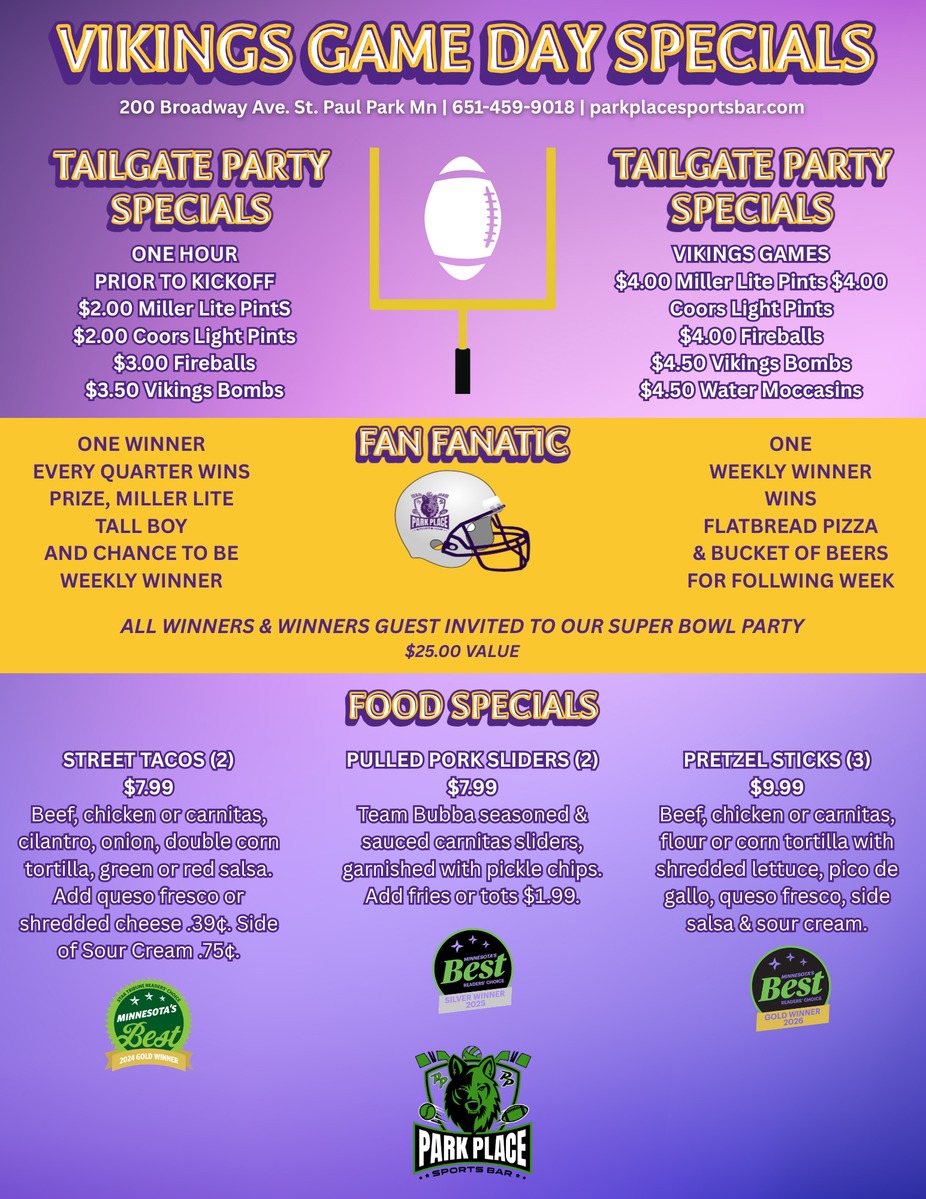 Vikings Game Days event photo
