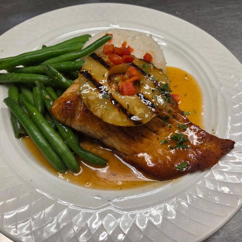 Honey Pineapple Salmon photo