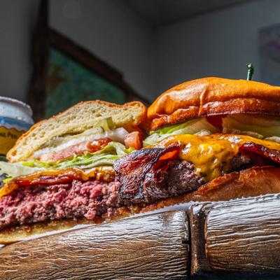 Certified Black Angus Burger.