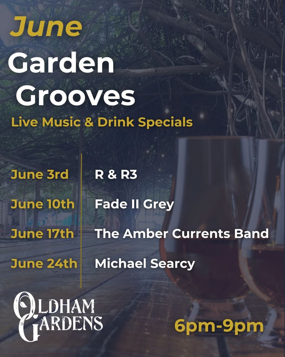 June Lineup For Garden Grooves event photo