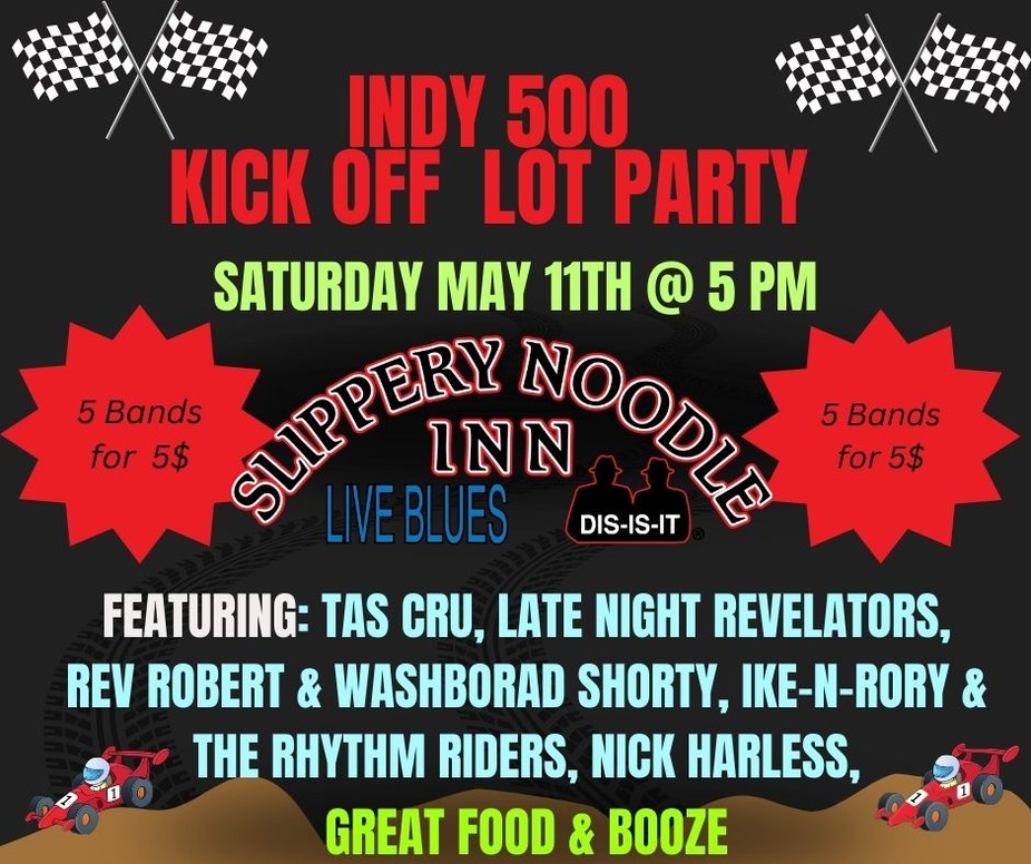 Indy 500 Kick Off Lot Party- May 11th 5 pm event photo