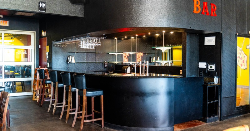 Interior , bar with chairs