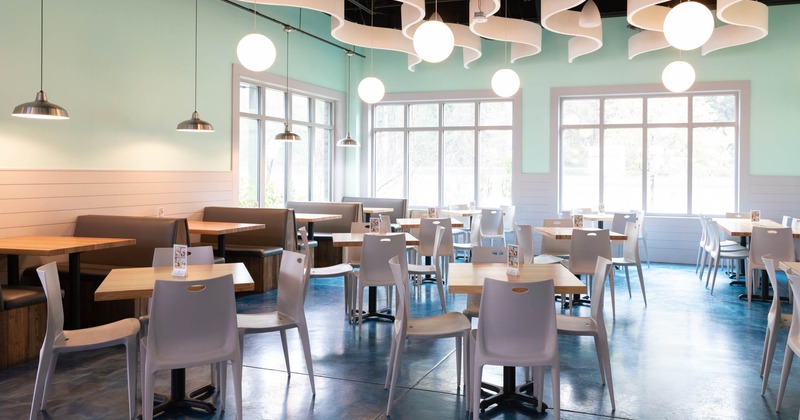 Interior, dining room