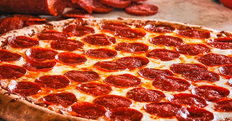 Pepperoni pizza