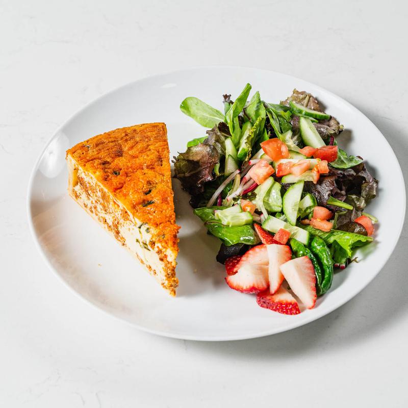 Poblano & Chorizo Quiche photo