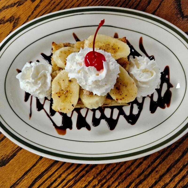 Banana Chocolate Chip Bread Pudding photo