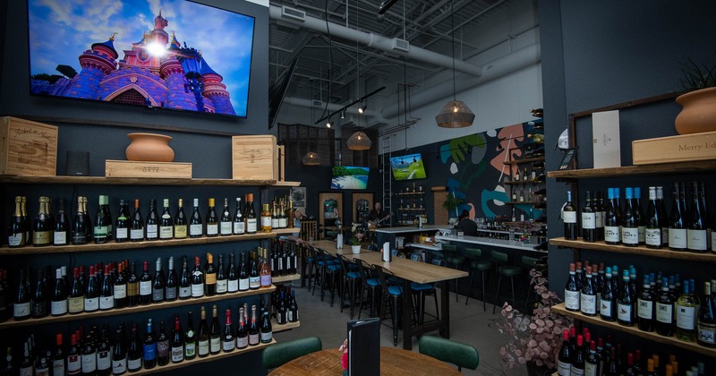 Interior, main seating space