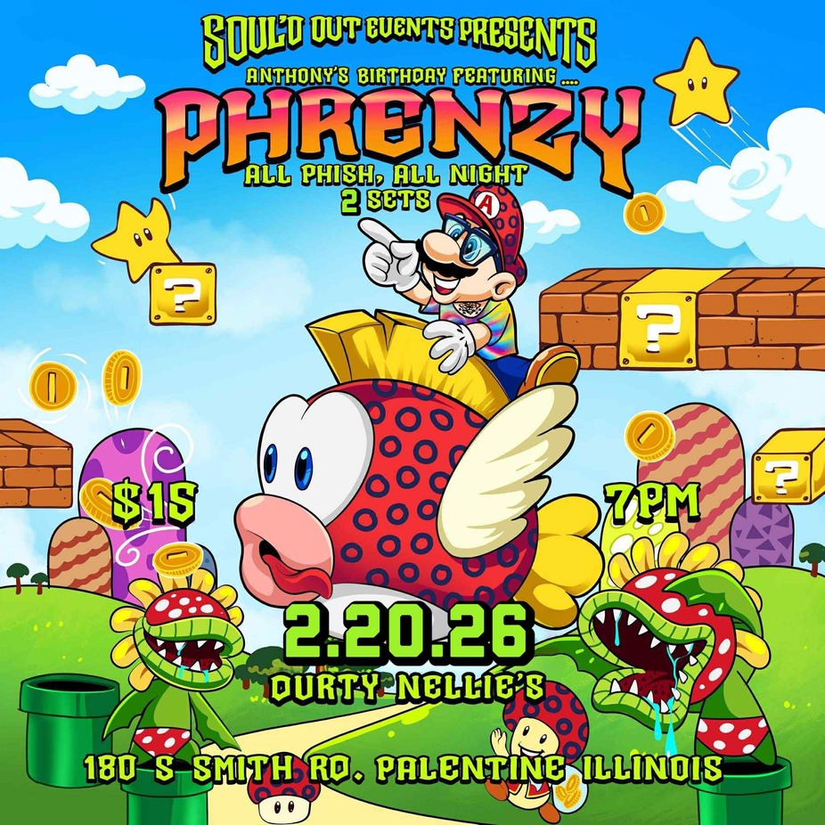 PHRENZY (3 sets of phish) event photo