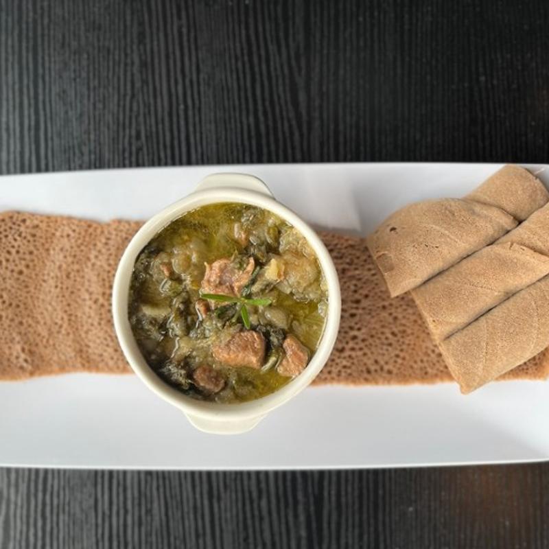 Gomen Besiga (Beef/Collard Greens) photo