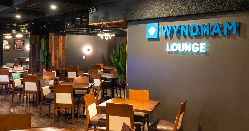 Interior seating area