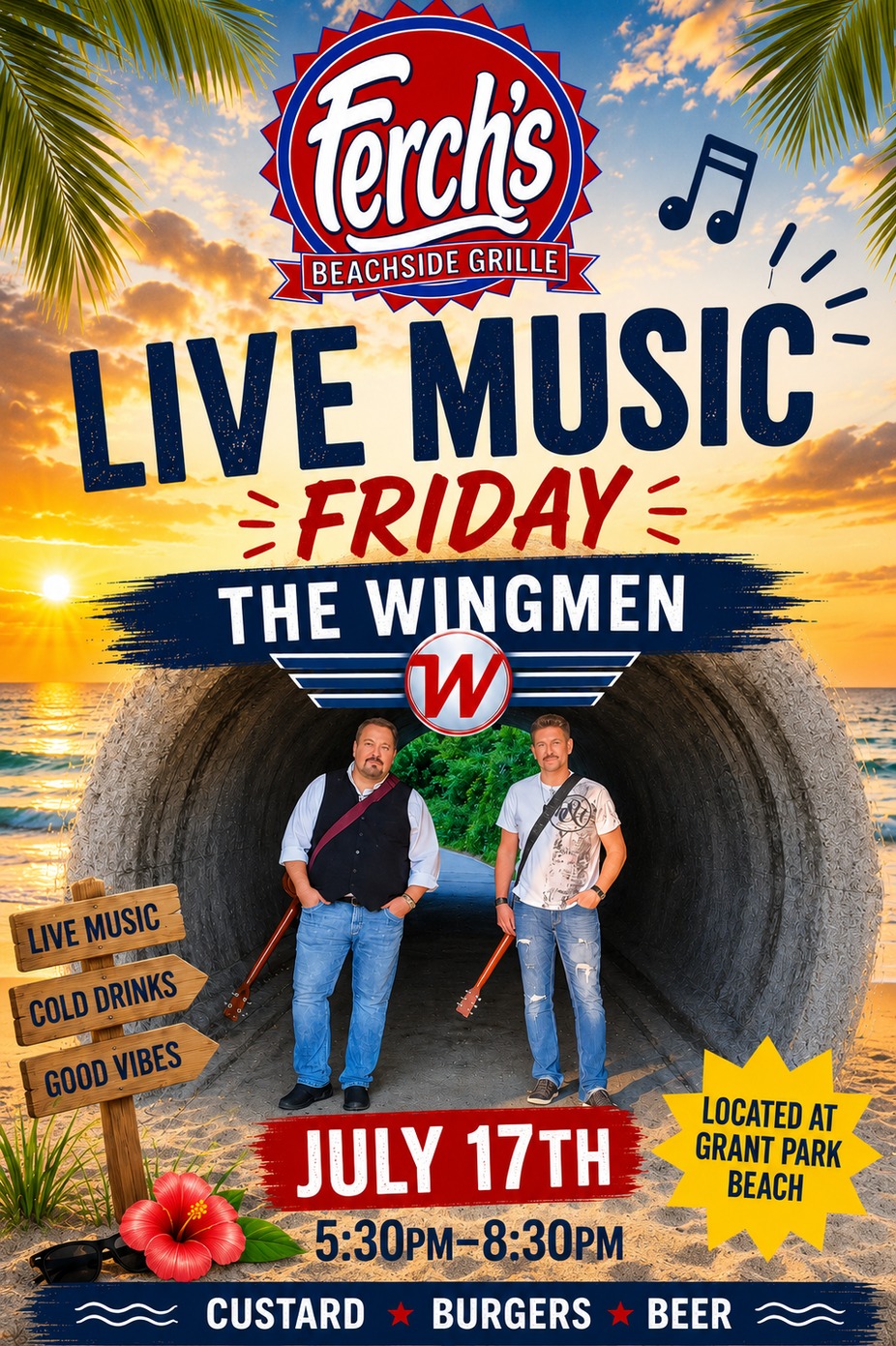 Live Music - The Wingmen event photo