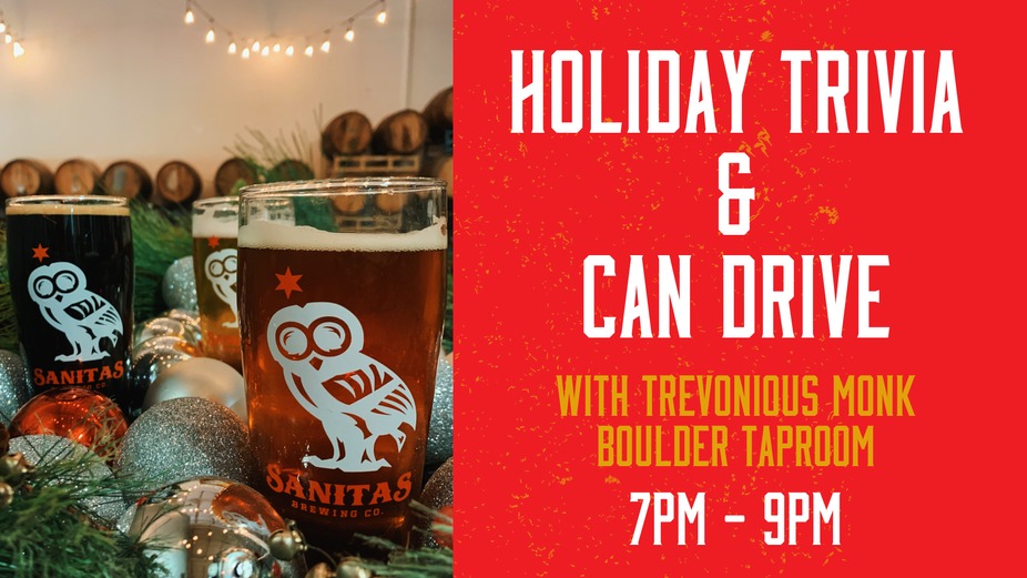 Boulder: Holiday Trivia & Can Drive event photo