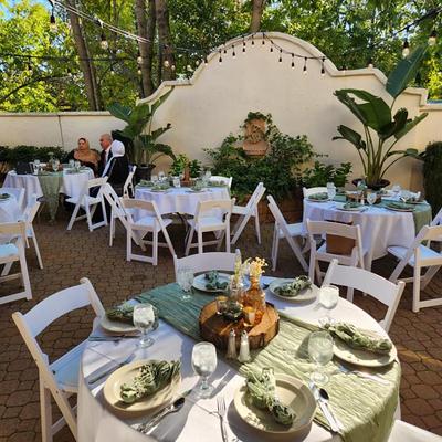 Off premise Terrace Reception.