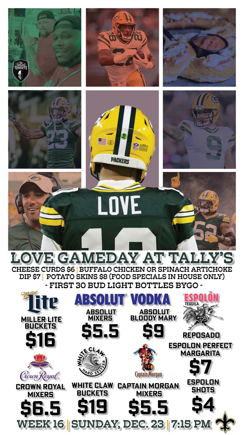 GREEN BAY PACKERS FOOTBALL | FIRST 30 BUD LIGHT BOTTLES BOGO event photo