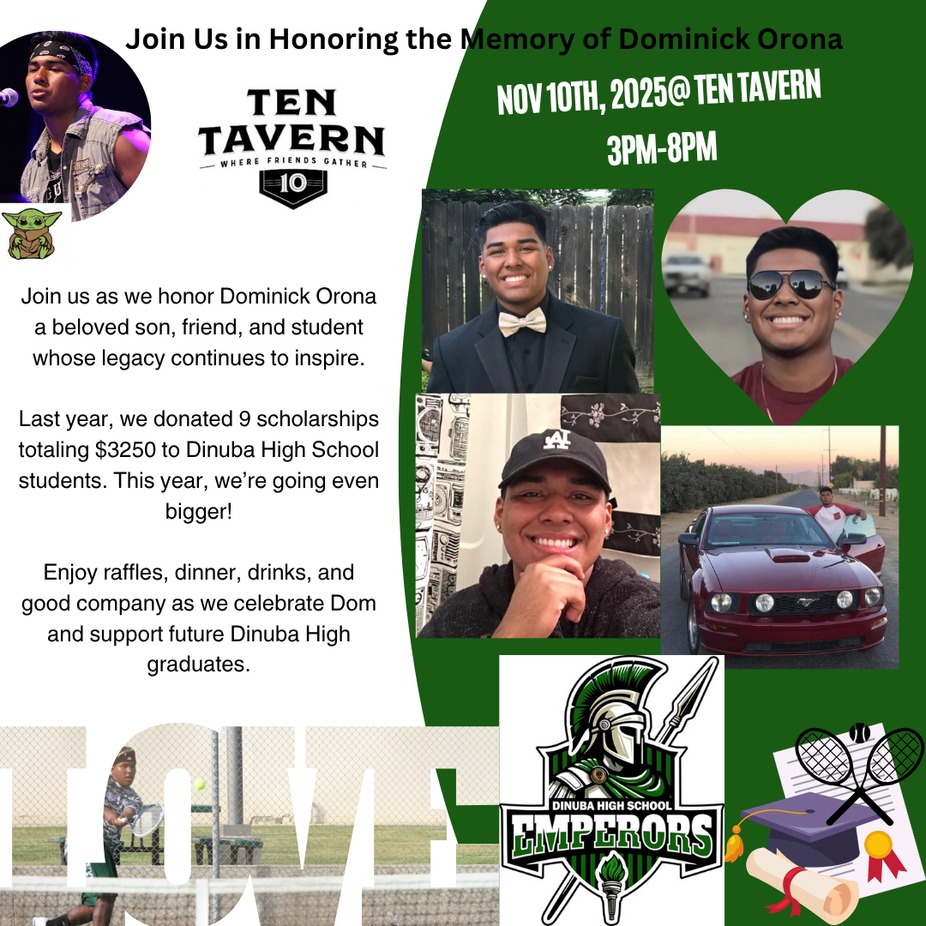 Dominick Orona Scholarship Fundraiser event photo